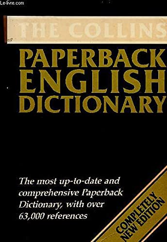 The Collins Paperback English Dictionary 9780004332451