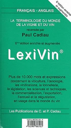 LexiVin/LexiWine 2012 9782907080163