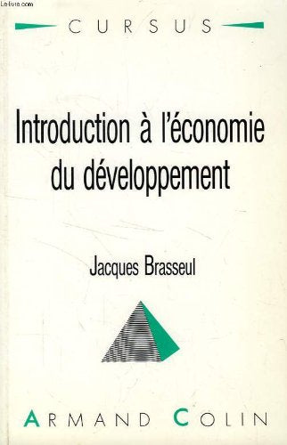 Introduction à l'économie du développement 9782200330408