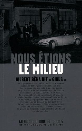 Nous étions le milieu 9782358870337