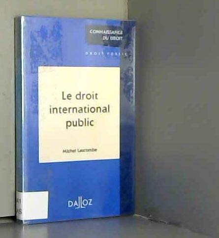Le droit international public 9782247024902