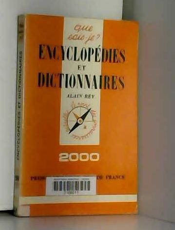 Encyclopédies et dictionnaires 9782130374473