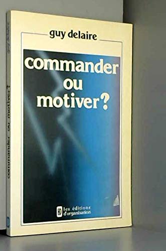 Commander Ou Motiver 9782708106208