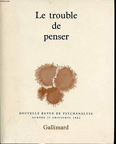 Le Trouble de pensée 9782070218837