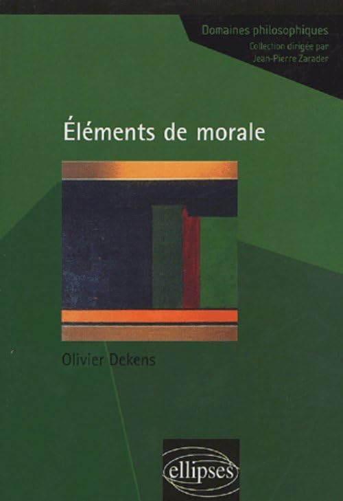 Eléments de morale 9782729821142