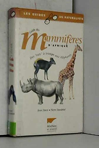 Guide des grands mammifères d'Afrique, 9782603000953