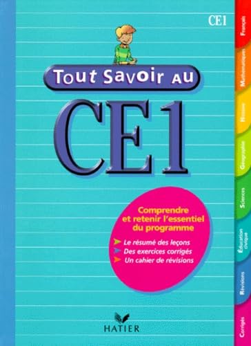 Tout savoir au CE1 9782218723674
