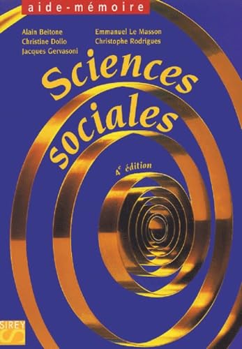 Sciences sociales 9782247055135