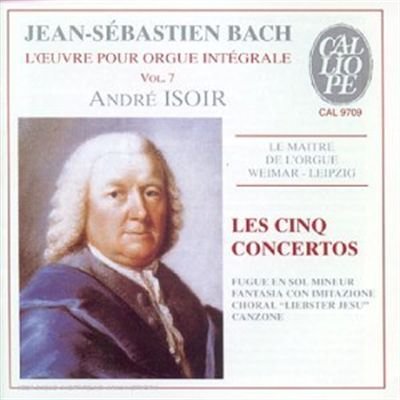 L'Intégrale des oeuvres pour orgue Vol.7, Les 5 concertos 3149025015297