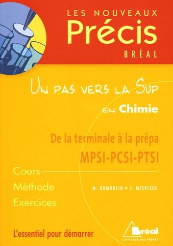 Un pas vers la sup en chimie 9782749505282