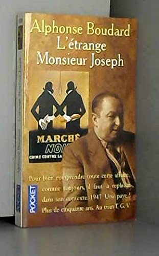 L'étrange Monsieur Joseph 9782266097901