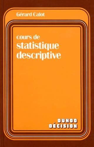 Cours de statistiques descriptives 9782040072674
