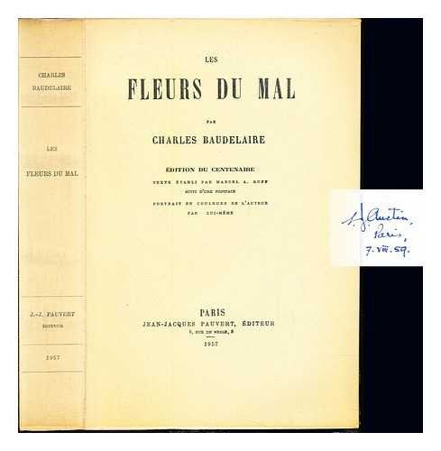 Les fleurs du mal 9782237000435