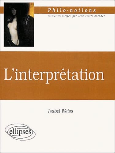 L'interprétation 9782729811846