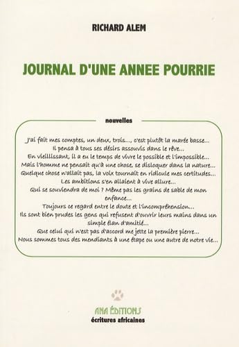Journal d'une année pourrie 9782915368000