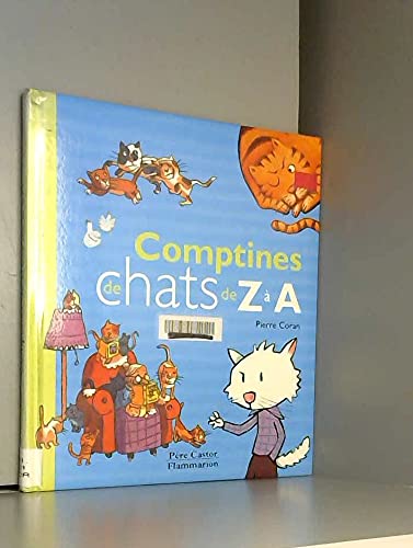 Comptines de chat de Z à A 9782081602007