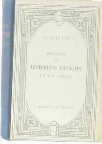 Extraits des historiens français du XIX siecle