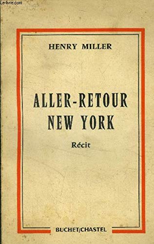 ALLER RETOUR NEW YORK 9782283028339