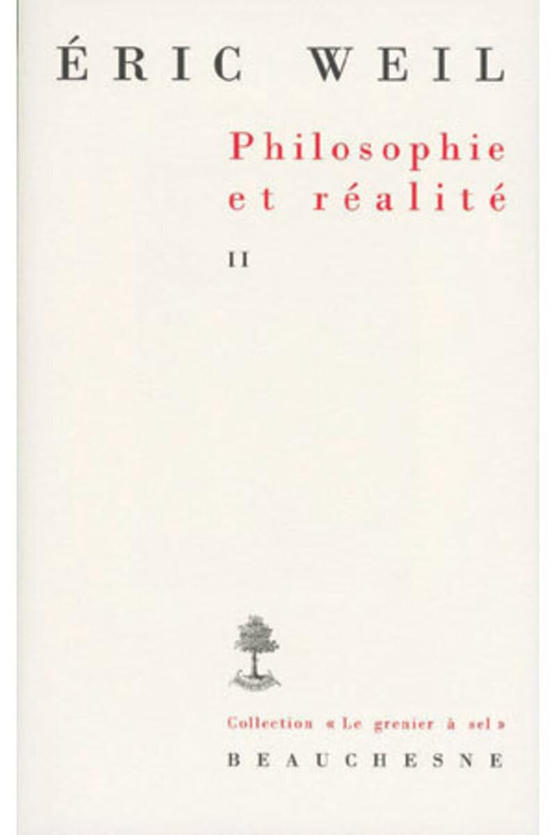 Philosophie et réalite T2 - Tome 2 9782701014456
