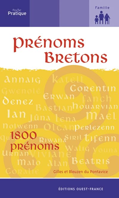 Prénoms bretons 9782737340536