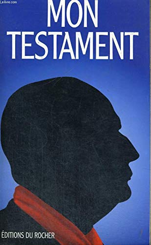 Mon testament 9782268019291