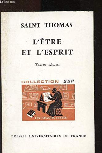 L'être et l'esprit 9782130315490
