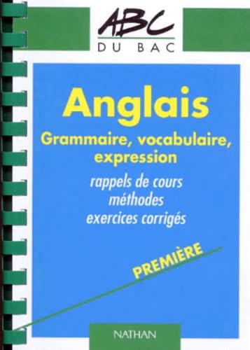 ABC du Bac numéro 580 : Anglais, 1re 9782091809755