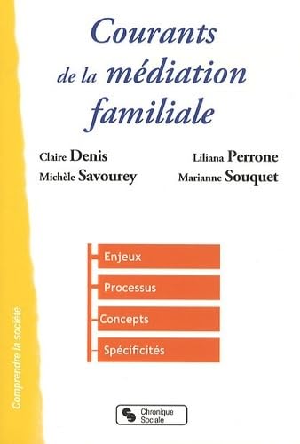 Courants de la médiation familiale 9782850088186