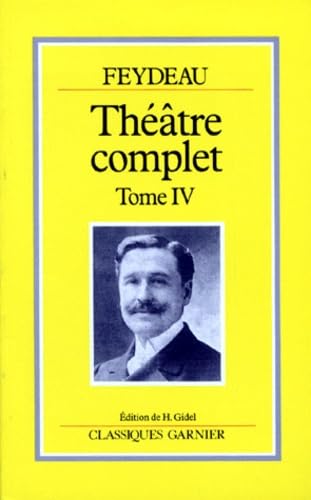 Théâtre complet, tome 4 9782040174156
