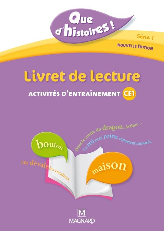 Que d'histoires ! CE1- Série 1 (2011) - Livret de lecture 9782210624399