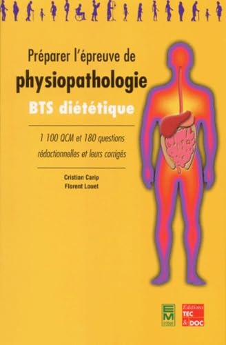 Préparer l'épreuve de physiopathologie BTS diététique 9782743005030