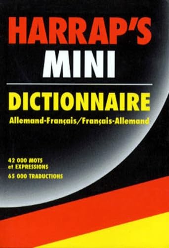 Harrap's mini. Dictionnaire Allemand-Français, Français-Allemand. 9780245503610