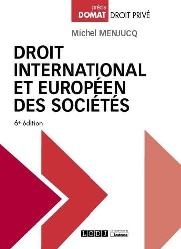 Droit international et européen des sociétés (2021) 9782275079059