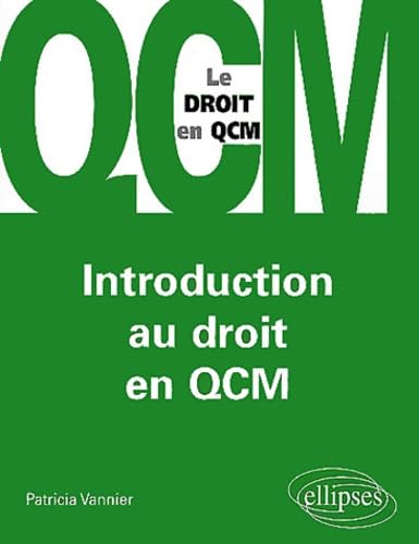 Introduction au droit en QCM 9782729813536