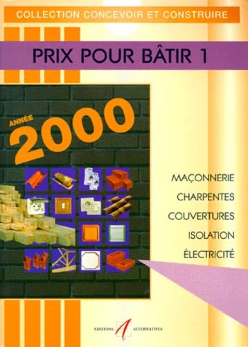 Prix pour bâtir, numéro 1- 2000 9782862272016