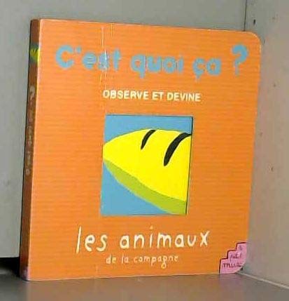 Les animaux de la campagne 9782846070294