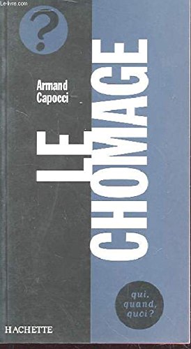 Le chômage 9782012914513