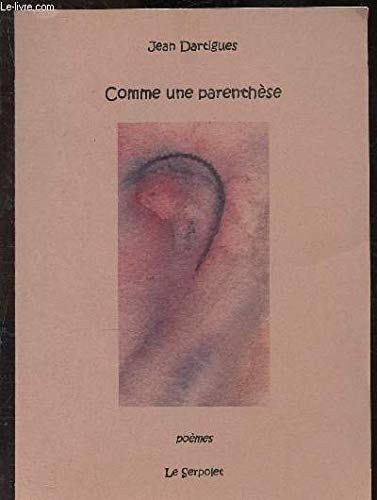 Comme une parenthèse 9782951937079