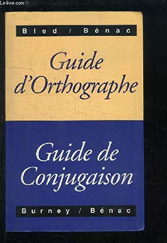 Guide d'orthographe 9782876284753