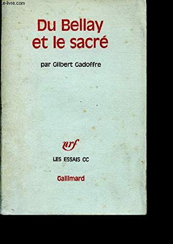 Du bellay et le sacre 9782070297214