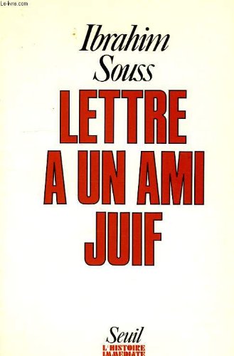 Lettre à un ami juif 9782020101646