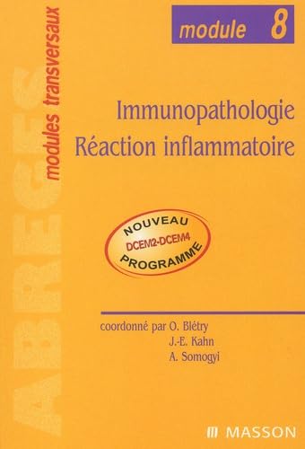 Module 8 : Immunopathologie-Réaction inflammatoire 9782294010750