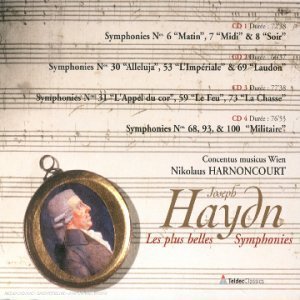 Haydn : Les plus belles Symphonies (Coffret 4 CD) 0809274863720