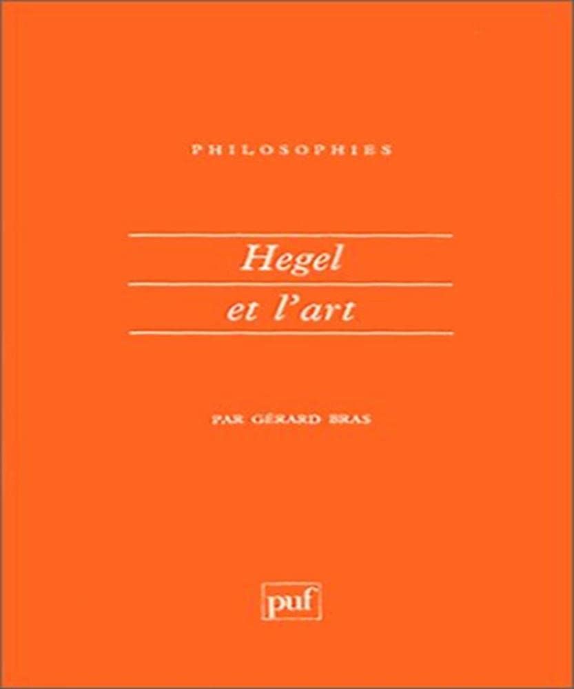 Hegel et l'Art 9782130422402