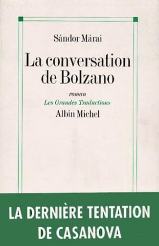 La Conversation de Bolzano 9782226058881