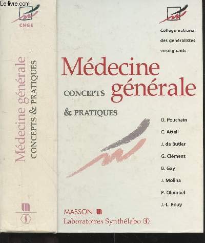 Medec Gener : Concepts Labo 9782225850318