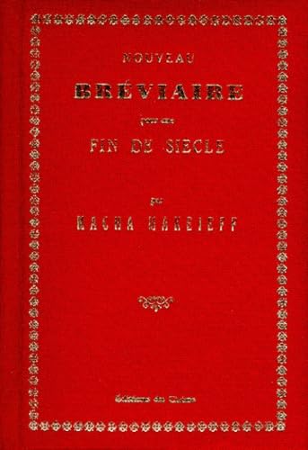 Nouveau bréviaire pour une fin de siècle 9782842771522