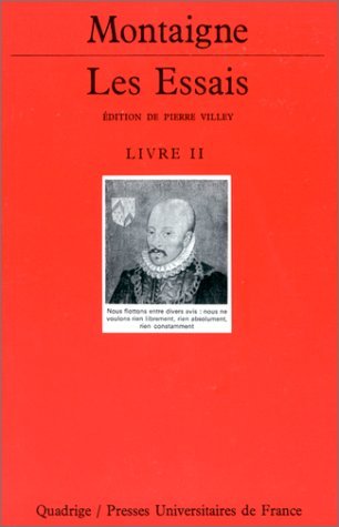 Les Essais, livre 2 9782130498469