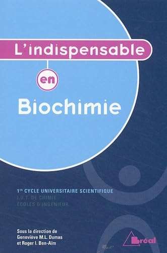 L'indispensable en biochimie 9782749503240