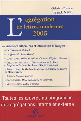 L'agrégation de lettres modernes 9782200267896
